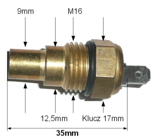 CZUJNIK TEMPERATURY SILNIKA TOYOTA