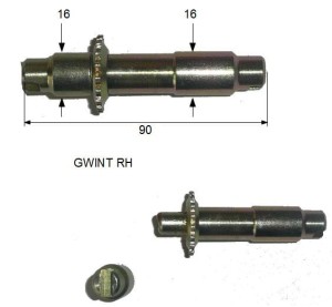 SAMOREGULATOR HAMULCA TOYOTA LH