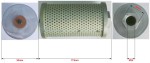 FILTR OLEJU HYDRAULICZNEGO POWROTNY KOMATSU