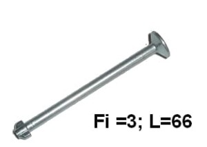 GWÓŹDŹ SZCZĘKI HAMULCOWEJ TOYOTA NR 48